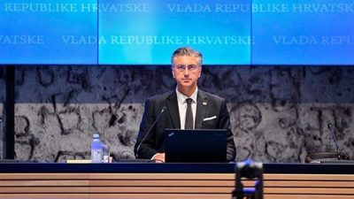 Hırvatistan Başbakanı Plenkovic, Almanya Başbakanı Friedrich Merz ile bir araya