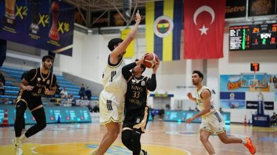 T&uuml;rkiye Sigorta Basketbol Ligi 17. hafta m&uuml;cadelesinde Konya B&uuml;y&uuml;kşehir Belediyespor,
