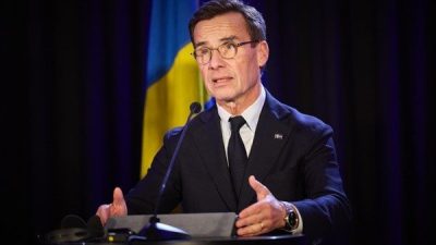 İsve&ccedil; Başbakanı Ulf Kristersson; Ukrayna i&ccedil;in bir barış anlaşmasının ardından