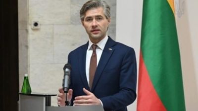 Litvanya Dışişleri Bakanı &nbsp;Budrys, bug&uuml;n Vilnius&rsquo;ta Almanya Dışişleri Bakanı Wadephul&rsquo;u