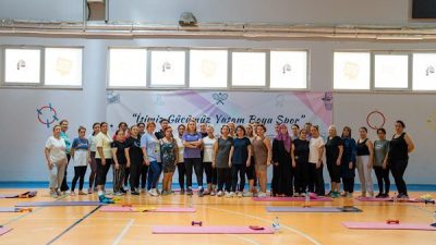 Milas Belediyesi Gen&ccedil;lik ve Spor Hizmetleri b&uuml;nyesinde y&uuml;r&uuml;t&uuml;len "Yaşam Boyu