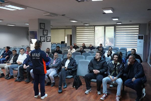 Afet ve acil durumlara karşı kurumsal hazırlık seviyesini artırmayı hedefleyen