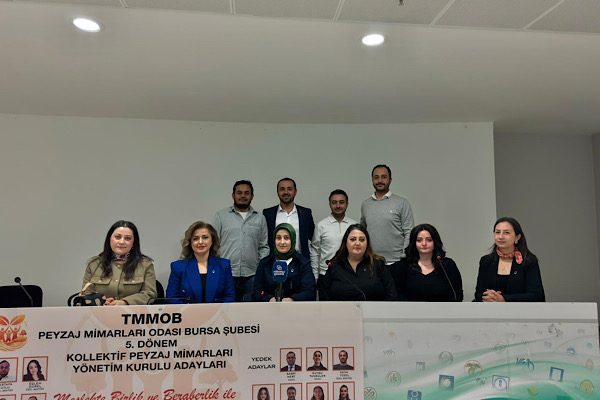 TMMOB Peyzaj Mimarları Odası Bursa Şubesi&rsquo;nde se&ccedil;im heyecanı başlıyor. Mevcut