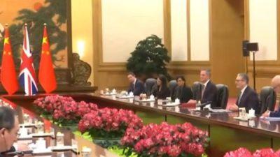 ABD başkanı, İngiliz başbakanının Perşembe g&uuml;n&uuml; Pekin'de &Ccedil;in Devlet Başkanı
