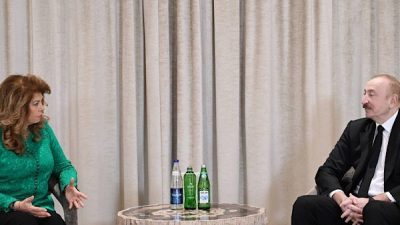 Azerbaycan Cumhuriyeti Cumhurbaşkanı İlham Aliyev, 14 Şubat tarihinde M&uuml;nih'te Bulgaristan
