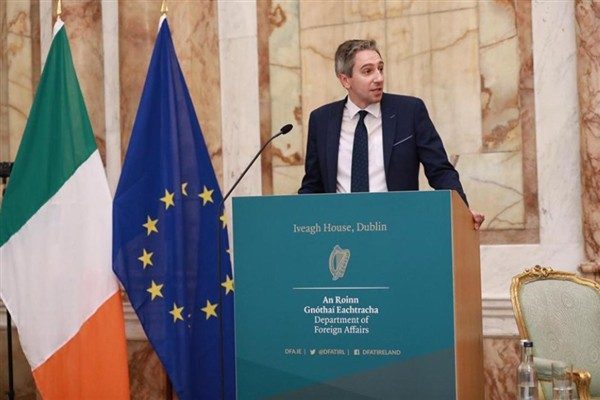 İrlanda Başbakan Yardımcısı Simon Harris, "Rusya'nın Ukrayna'yı acımasızca ve yasadışı