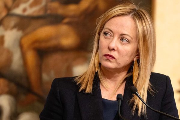İtalya Başbakanı Giorgia Meloni, Etiyopya'nın başkenti Addis Ababa'da d&uuml;zenlenen Afrika