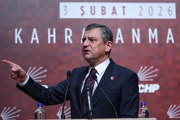 CHP Genel Başkanı &Ouml;zel, partisinin Kahramanmaraş&rsquo;ta ger&ccedil;ekleştirilen haftalık TBMM grup