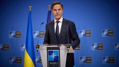 NATO Genel Sekreteri Mark Rutte, bug&uuml;n Kiev'e yaptığı ziyarette, Rus