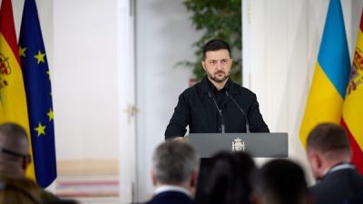 Ukrayna Devlet Başkanı Volodimir Zelenski, &uuml;lkenin enerji altyapısına y&ouml;nelik saldırılar