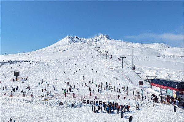 Erciyes Kayak Merkezi, 19 mekanik tesis, 41 kayak pisti ve