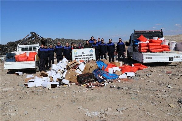 Haliliye Belediyesi Zabıta Müdürlüğü ekipleri, halk sağlığını korumaya yönelik denetimlerini