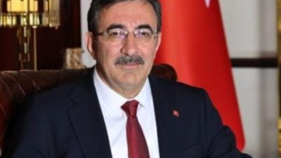 Cumhurbaşkanı Yardımcısı Yılmaz, Cumhurbaşkanlığı Külliyesi’nde İtalya, Katar, Arnavutluk ve Lübnan’ın