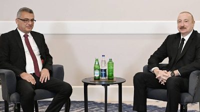 Azerbaycan Cumhuriyeti Cumhurbaşkanı İlham Aliyev, Kuzey Kıbrıs Türk Cumhuriyeti Cumhurbaşkanı