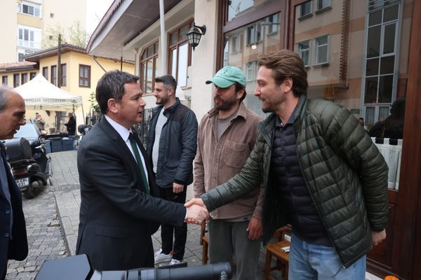 Ziyaret programı kapsamında Osmangazi Belediye Başkanı Erkan Aydın, II. Murad