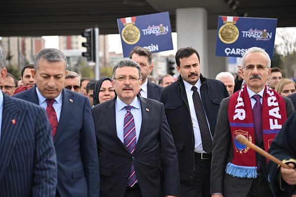 Ulaştırma ve Altyapı Bakanı Abdulkadir Uraloğlu’nun katılımıyla düzenlenen Ankara Trabzon Günleri