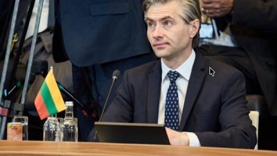 Litvanya Dışişleri Bakanı Kestutis Budrys, Antalya Diplomasi Forum marjında Özbekistan Dışişleri