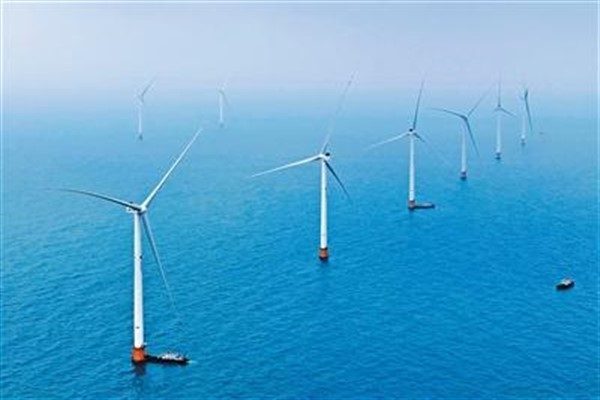 Çin’in şebekeye bağlı açık deniz rüzgar enerjisi kurulu gücü 47