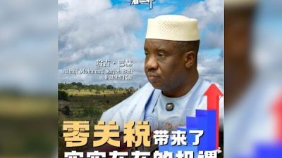 Afrika Birliği’nin Çin Temsilcisi Alhaji Mohamed Sarjoh Bah, Çin’in Afrika