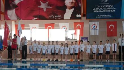 Etkinliğe 7 ayrı kulüpten 7-13 yaş aralığında 180 Düzceli sporcu