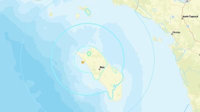 Amerika Birleşik Devletleri Jeoloji Araştırmaları Kurumu’nun (USGS) verilerine göre saat
