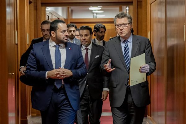 Berlin’de, Katar Dışişleri Bakanlığı Devlet Bakanı Dr. Mohammed bin Abdulaziz bin