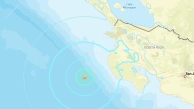 Amerika Birleşik Devletleri Jeoloji Araştırmaları Kurumu’nun (USGS) verilerine göre, Kosta