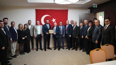 Zafer Partisi Genel Başkanı Özdağ, Bursa temasları kapsamında Arnavut İş İnsanları