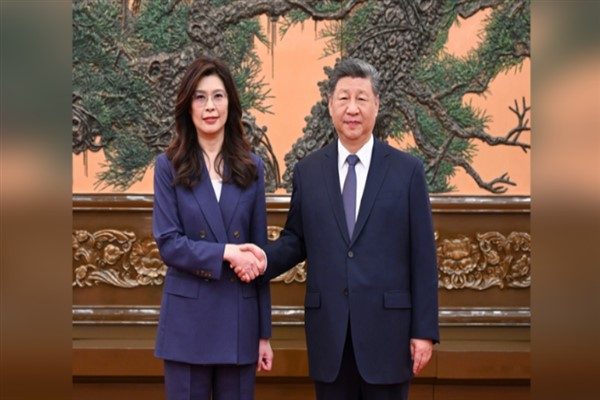 Xi, Cheng Li-wun başkanlığındaki heyetin ziyaretinden duyduğu memnuniyeti dile getirerek, ÇKP