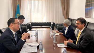 Kazakistan Cumhuriyeti Dışişleri Bakanı Birinci Yardımcısı Yerjan Aşıkbayev, Birleşmiş Milletler