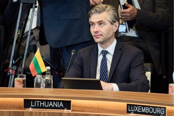 Litvanya Dışişleri Bakanı Kestutis Budrys, Rusya’nın Ukraine tarafından başlatılan ateşkesi