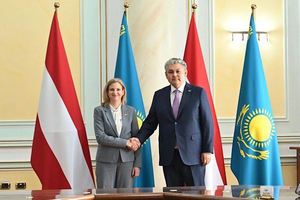 Kazakistan Dışişleri Bakanlığı’ndan yapılan açıklamaya göre; Kazakistan Cumhuriyeti Dışişleri Bakanı
