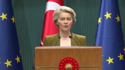 Von Der Leyen, Birleşik Arap Emirlikleri Devlet Başkanı Mohamed bin