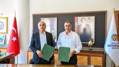 Malatya Büyükşehir Belediyesi ile hayırsever iş insanı Mehmet Ali Oğuzbey