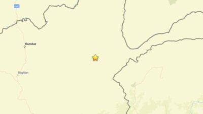 Amerika Birleşik Devletleri Jeoloji Araştırmaları Kurumu’nun (USGS) verilerine göre, Afganistan’da 13:22’de,