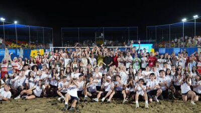 Dünya plaj voleybolunun kalbinin attığı Alanya’da dört gün süren ”Volleyball