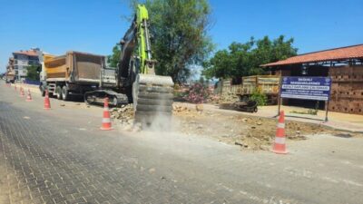 Aydın Büyükşehir Belediyesi Fen İşleri Dairesi Başkanlığı kent genelinde yol