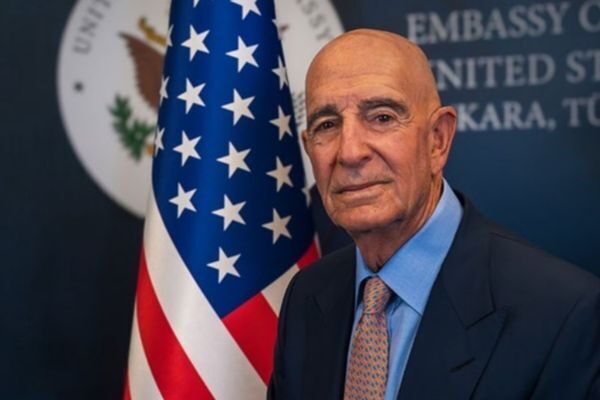 ABD’nin Ankara Büyükelçisi Tom Barrack, yaptığı açıklamada, ABD Federal Soruşturma