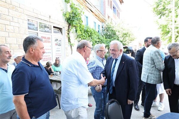 Şadi Özdemir, “Şadi Başkan Mahallende Söz Sende” programı kapsamında Kayapa