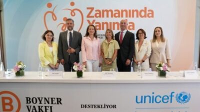 İstanbul, 15 Haziran 2026- Boyner Vakfı ve UNICEF Türkiye, Türkiye