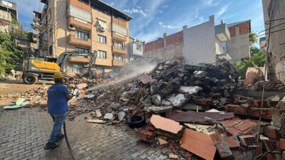 İzmir Büyükşehir Belediyesi tarafından yapılan açıklamaya göre, Konak ilçesi Atamer