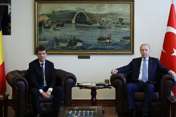 Cumhurbaşkanı Recep Tayyip Erdoğan, Romanya Cumhurbaşkanı Nicuşor Dan ile İstanbul