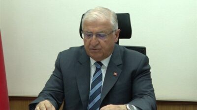 Milli Savunma Bakanı Yaşar Güler, “Operasyon Alesta” dizisinin çekimlerinin sürdüğü