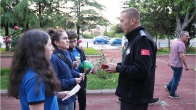 Ankara Keçiören Belediyesi Zabıta Müdürlüğü ekipleri, ilçede toplum huzurunu ve