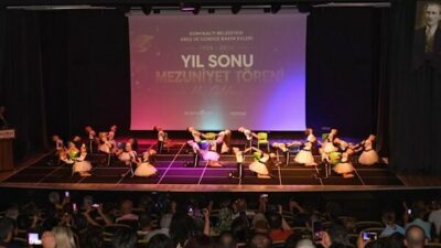 Konyaaltı Belediyesi Kreş ve Gündüz Bakımevleri’nden mezun olan çocuklar için