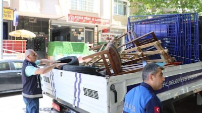 Maltepe Belediyesi Zabıta Müdürlüğü ekipleri, ilçe genelinde işgal kaldırma çalışmaları