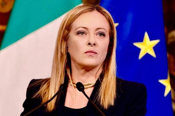 İtalya Başbakanı Giorgia Meloni, Gemona del Friuli’de düzenlenen Triveneto 3’üncü