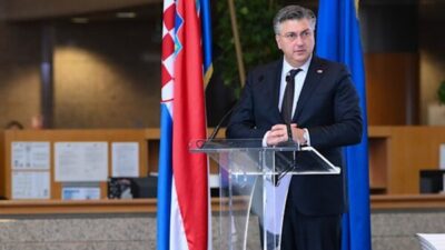 Hırvatistan Başbakanı Andrej Plenkovic, Uluslararası Demokrat Birliği (IDU) Yönetim Kurulu