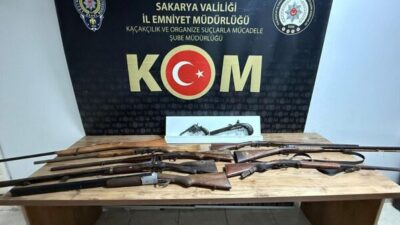 Sakarya Cumhuriyet Başsavcılığı koordinesinde, Sakarya İl Emniyet Müdürlüğü Kaçakçılık ve