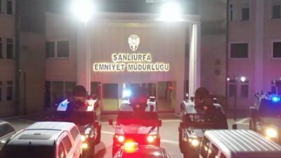Şanlıurfa İl Emniyet Müdürlüğü Terörle Mücadele (TEM) Şube Müdürlüğü ekiplerince,